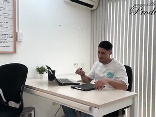 Former Student Seduces His Hot Teacher to Give Her a Job - Risky Interview