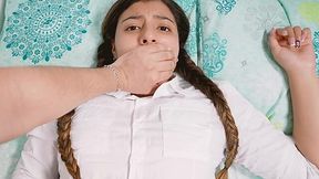 Sneaky Stepbro Chills with Stepsis Home Alone, Fucking Her Brains Out While Parents Away