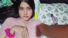 Sex with a Horny Girl After Returning Home