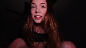 Bed sharing turned into wild fuck with my cute stepsister