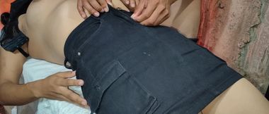 18-year-old virgin pussy with semen inside in Tamil India from x video