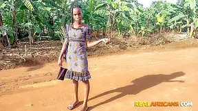 Small College Student 18+ Picked Up Outdoors For Bbc Pounding