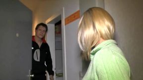 Horny Couple Fucks Hard on the Couch at Home