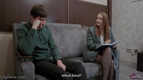 Doctor, I Can't Get Hard! Sexologist Fucked Me And I Cum Inside Her! Surprise Creampie!