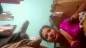 Indian Neighbour Beauty Aunty Deep Throat Blowjob and Hardcore Fucking with Friends Young Husband at Home with Creampied