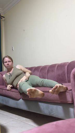 Watching Hot Porn and Masturbate