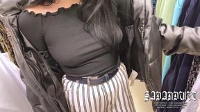 Consultant FUCKED By A Customer, Her Mouth Filled WITH CUM