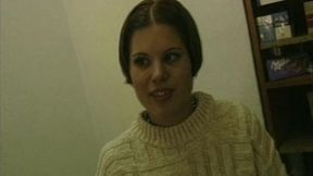 Shy Girl Takes Him Carefully in Her Mouth