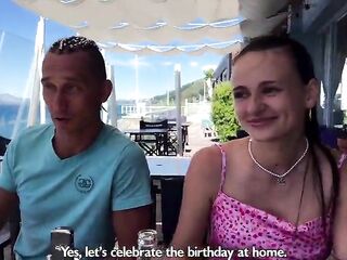 Swingers Couples Meet for a Wife Exchange and have Ardent Sex on the Same Daybed