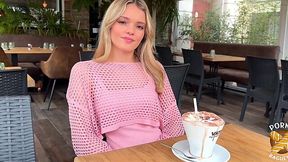 Jade, a Fucking Hot Blonde Babe, Can't Get Enough of Hard Dick