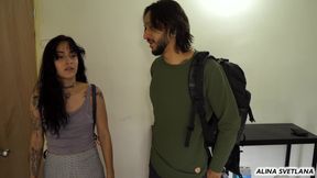 Sharing Bed with My Stepdad Before My Stepmom Gets Home