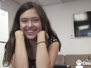 Mia Grand Discharges Her 1st Porn Scene