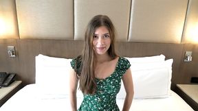 Watch this wholesome newbie eat ass and get fucked POV style