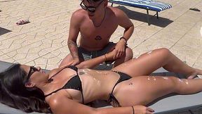 Will you lube me up? And also fuck my mouth and anus in neon, pls!