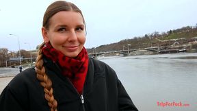 Lovely Slim Plump-assed Ukrainian Beauty Pleases a Horny Czech Guy With Passionate BJ & Hot Sex