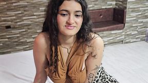 My girlfriend wakes me up with a blowjob so I can fuck her