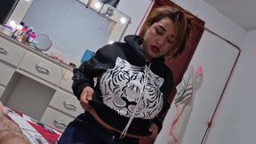 I Teach the Cleaning Lady How to Ride a Motorcycle and She Gives Me Her Big Ass