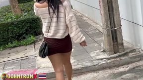 JohnTronX - I creampied her perfect Thai pussy in POV