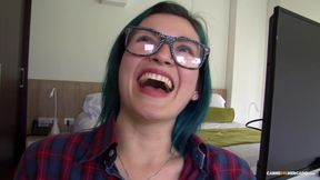 Amateur busty babe interracial porn