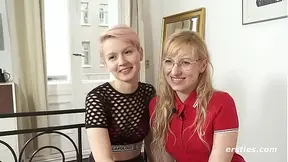 Blonde Goddess Vicky Gives Natalia Her First Lesbian Bondage Experience