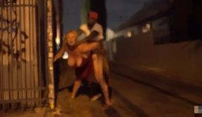 fucking in the middle of the hood