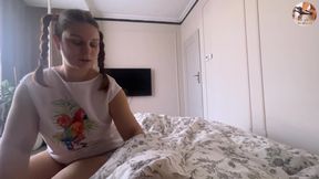 Slutty Stepsister Just Want to Suck Cock and Swallow Cum